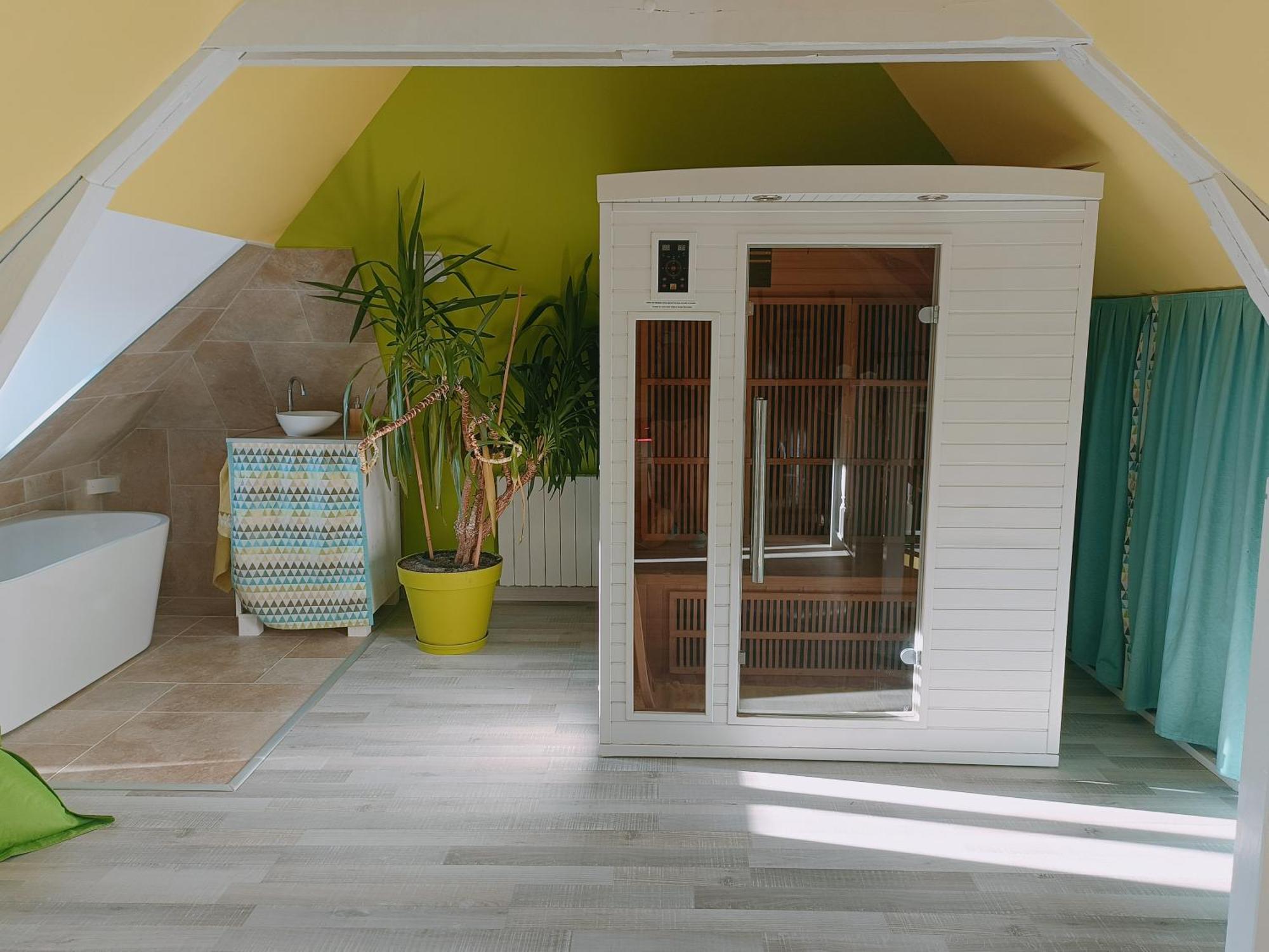 Homestay Sauna Dans Maison De Maitre Proche Etretat -etage2