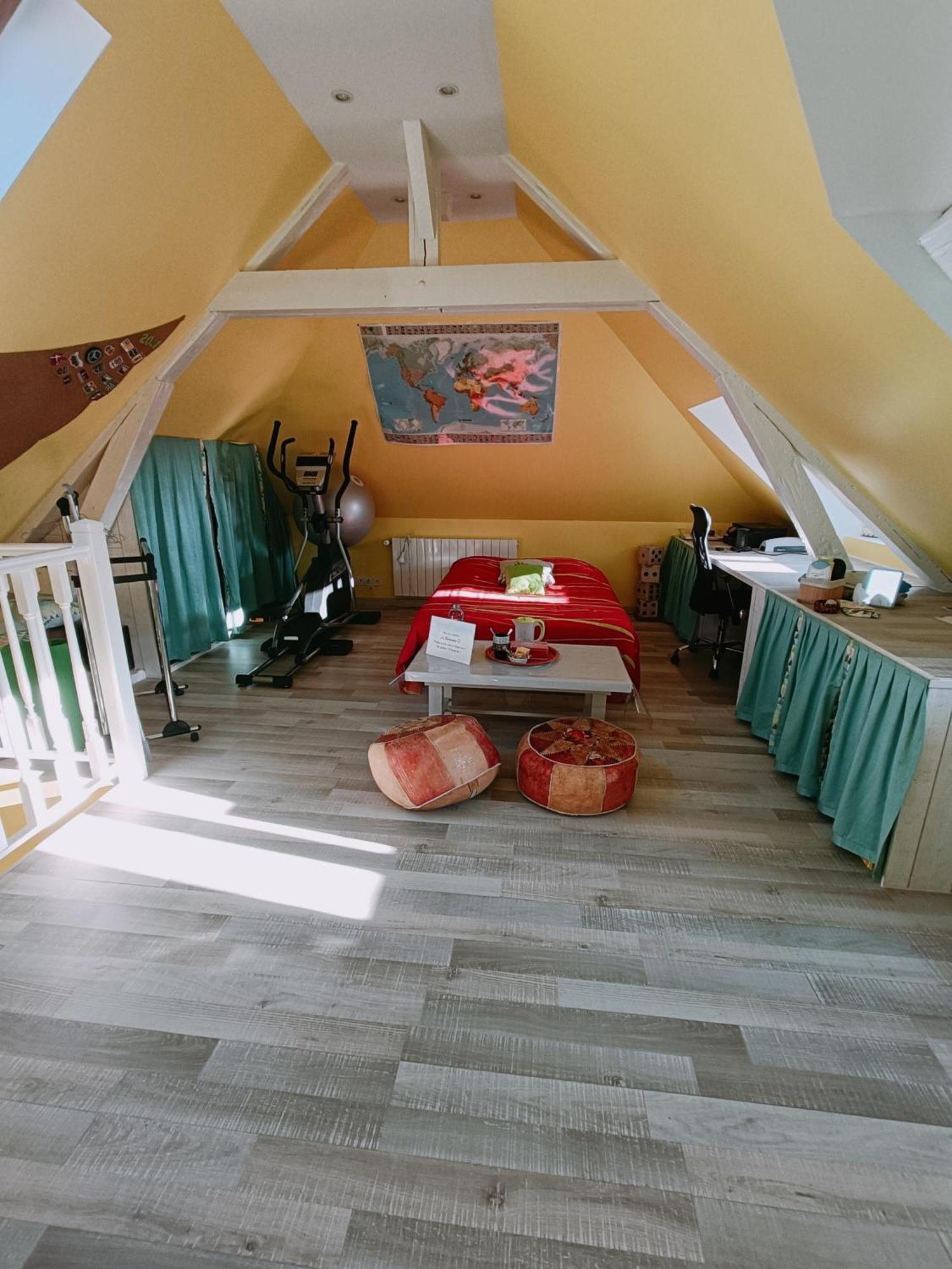 Homestay Sauna Dans Maison De Maitre Proche Etretat -etage2 Rolleville